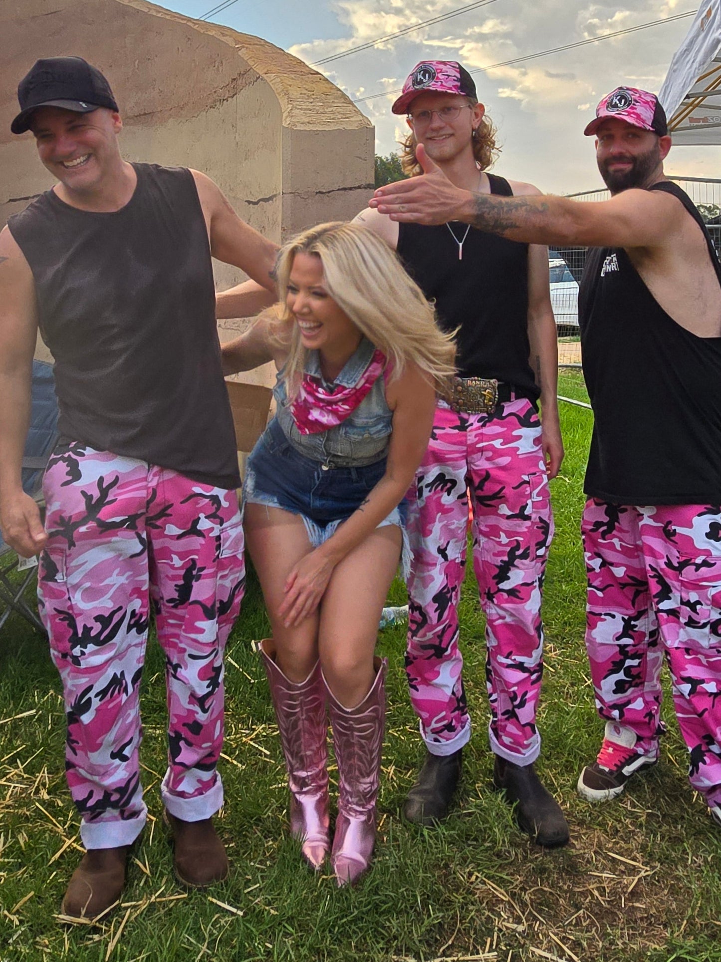 Your New Favourite Country Artist Pink Camo Trucker Hat
