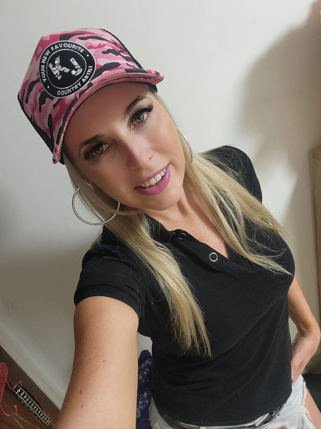 Your New Favourite Country Artist Pink Camo Trucker Hat